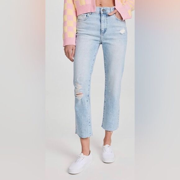 DL1961 Women's Patti Straight High Rise Vintage Ankle Jeans NWT Size 18W - Picture 11 of 11